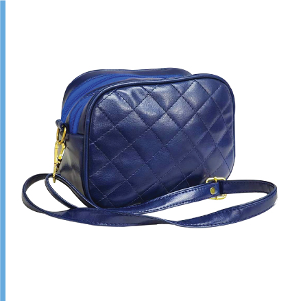 Mini Stylish Shoulder Bags for Girls and Women Small Crossbody Bag blue