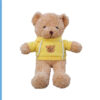 Teddy Bear with Yellow Hoodie