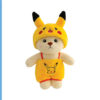 Pikachu Dressed Cute Teddy Bear Tales Stuffed Toy