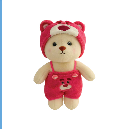 Lots-o-Huggin Dressed Cute Teddy Bear Tales Stuffed Toy